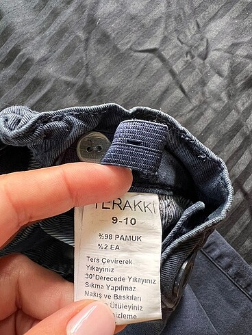 10 Yaş Beden lacivert Renk Terakki okul forma 9-10 yaş