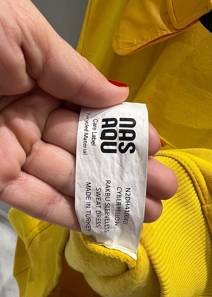 Nasaqu sweat elbise - Görsel 5