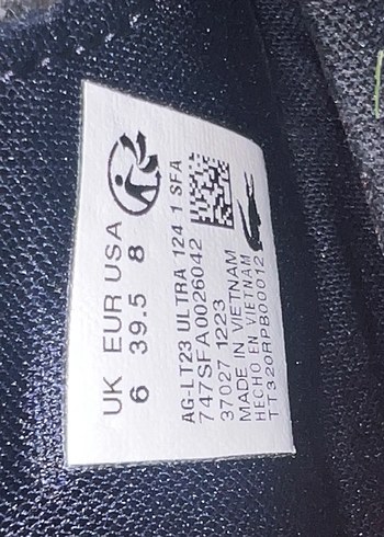 Lacoste AG-LT23 Ultra Erkek Sneaker - Tenis Ayakkabı 39,5 numara - Görsel 5