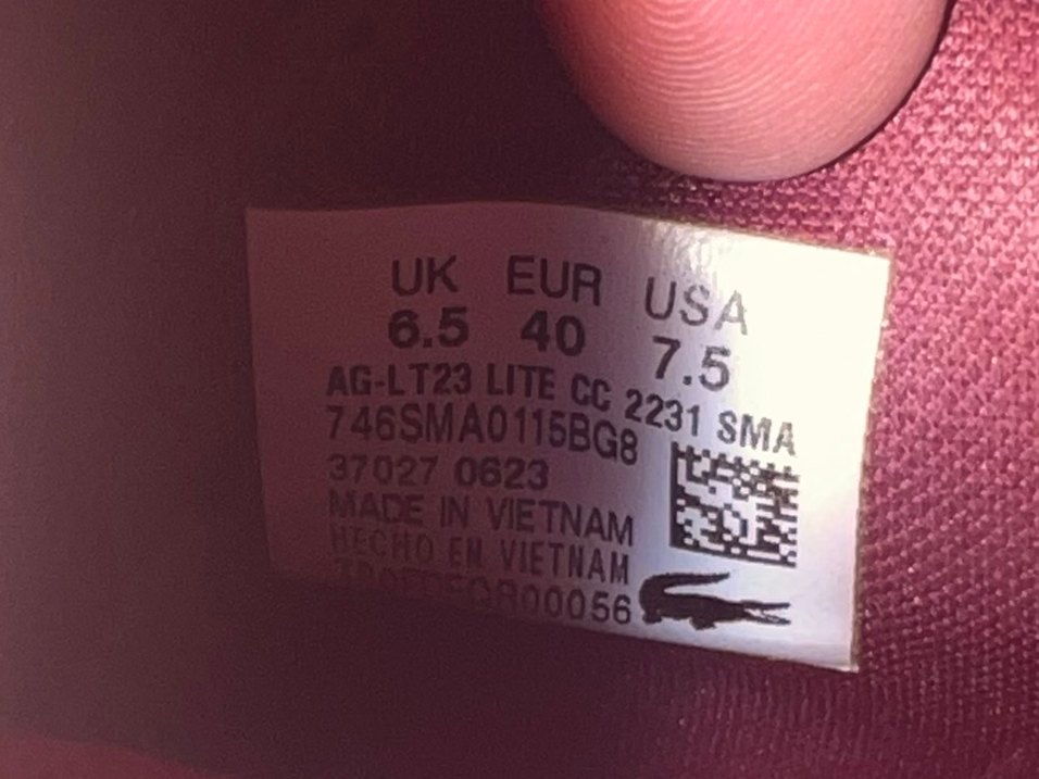 Lacoste AG-LT23 Ultra Erkek Sneaker - Tenis Ayakkabı 40 numara - Görsel 5