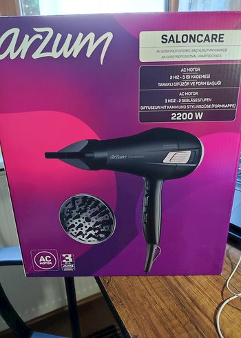 Arzum Saloncare Saç Kurutma Makinesi Sıfır Garantili Hepsiburada