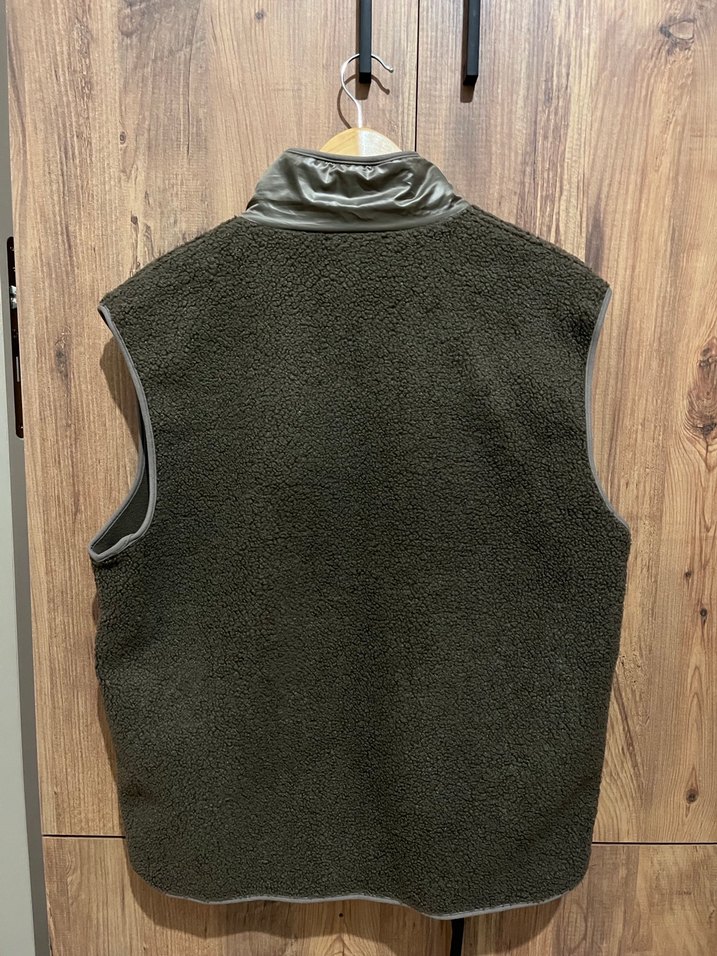 Fermuarlı Kahverengi Kadın Polar Yelek - Görsel 4