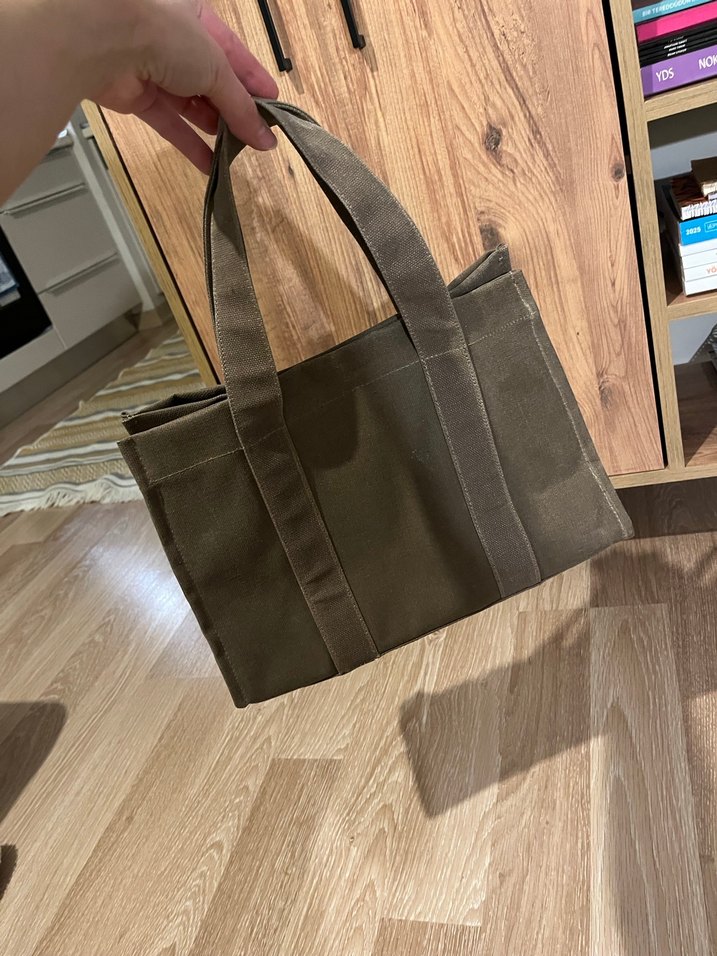 Mıknatıslı Vizon KadınÇanta - Görsel 3