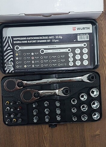 Diğer WURTH PROFESYONEL ÇİFT TARAFLI LOKMA TAKIMI