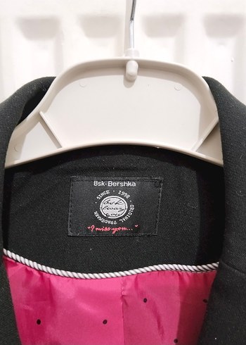 Siyah Kadın Düğmeli Ofis Blazer Ceket - Görsel 4