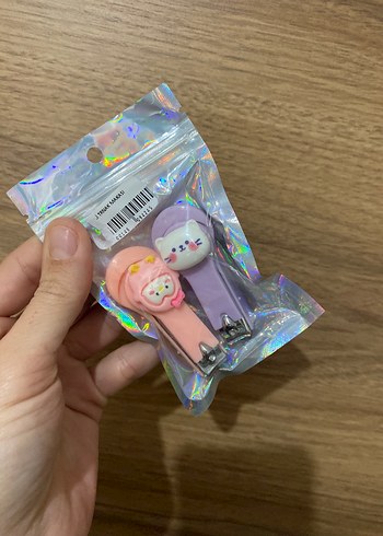 Pastel Renkli Sevimli Tırnak Makası Seti - Görsel 2