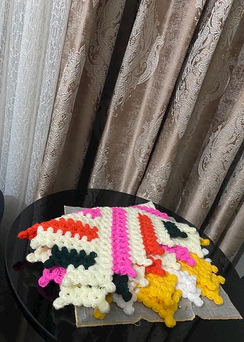 Renkli Örgü Banyo Süngeri - Görsel 4