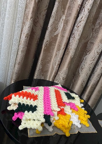 Renkli Örgü Banyo Süngeri - Görsel 5