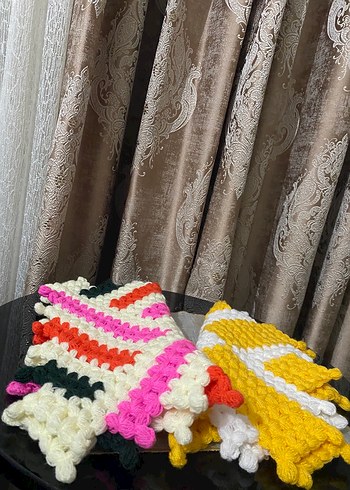 Renkli Örgü Banyo Süngeri - Görsel 9