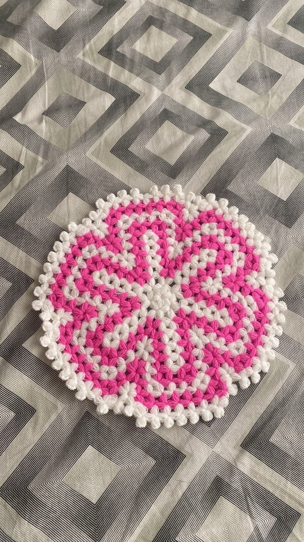 Renkli Örgü Banyo Süngeri - Görsel 3