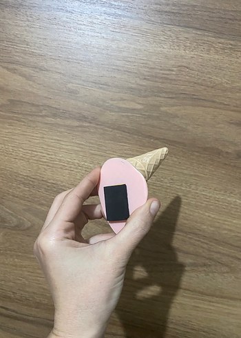 Dondurma Külahı Şeklinde Makyaj Süngeri - Görsel 2