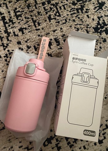 400ml Pastel Pembe Tyro Çocuk Termosu - Görsel 3