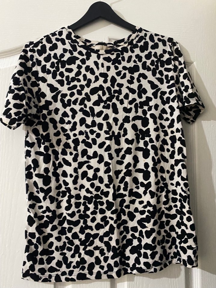 Desenli, Kürklü Hamile Bluzu - Görsel 2