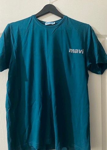 Mavi Erkek Koyu Mavi Baskılı Tişört - Görsel 2