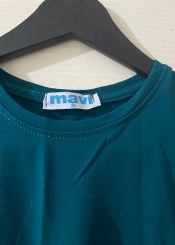 Mavi Erkek Koyu Mavi Baskılı Tişört - Görsel 3