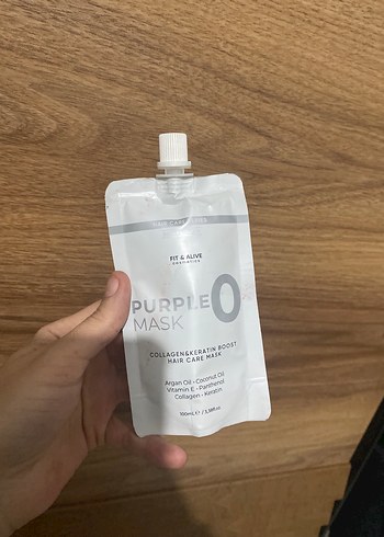 PURPLE Kolajen ve Keratin Saç Maskesi 100 ml - Görsel 3