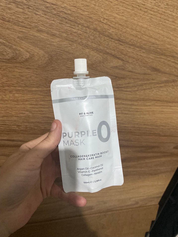 PURPLE Kolajen ve Keratin Saç Maskesi 100 ml - Görsel 3