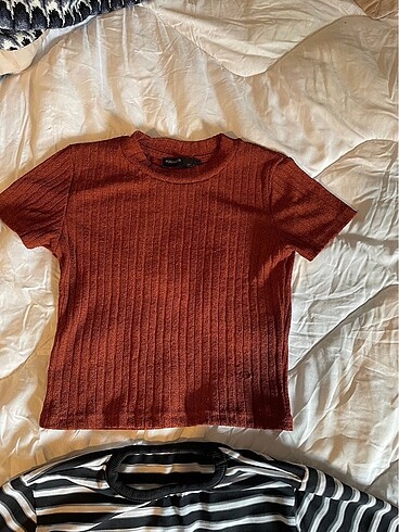 Pull and Bear Crop ve Tişört