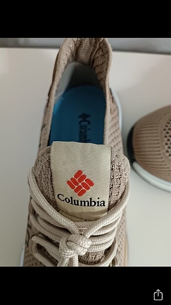 44 Beden camel Renk Columbia ayakkabı 44 no