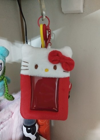Kırmızı Hello Kitty Anahtarlık PC Holder - Görsel 2