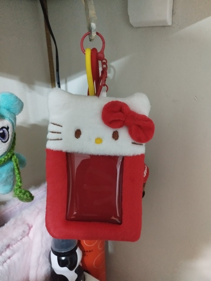 Kırmızı Hello Kitty Anahtarlık PC Holder - Görsel 2