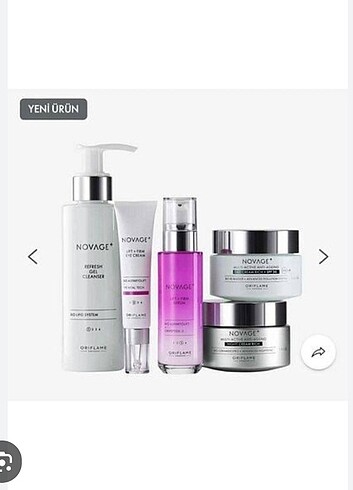 Novage+oriflame yeni setler lift Bright-Wrinkle  - Görsel 2