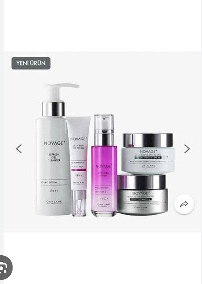 Novage+oriflame yeni setler lift Bright-Wrinkle  - Görsel 2
