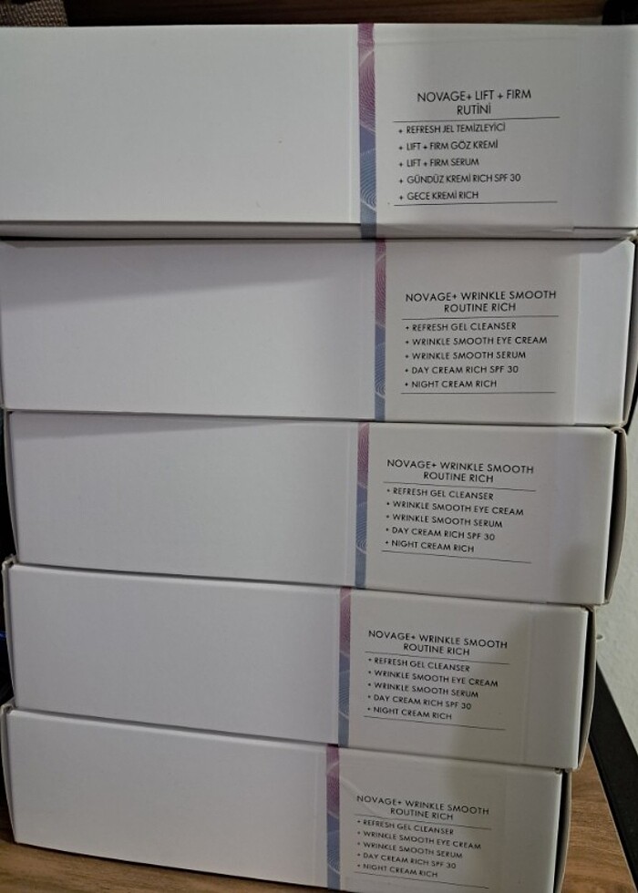 Novage+oriflame yeni setler lift Bright-Wrinkle  - Görsel 5