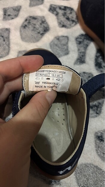 21 Beden lacivert Renk Babywalk ayakkabı