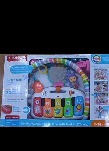 Fisher price eğitici oyun halısı