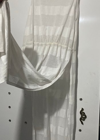 beyaz pareo - Görsel 2