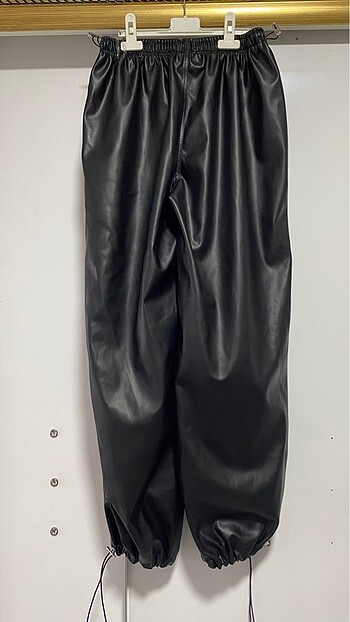 deri kargo pantolon - Görsel 5