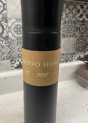 Mudo Home siyah termos - Görsel 2