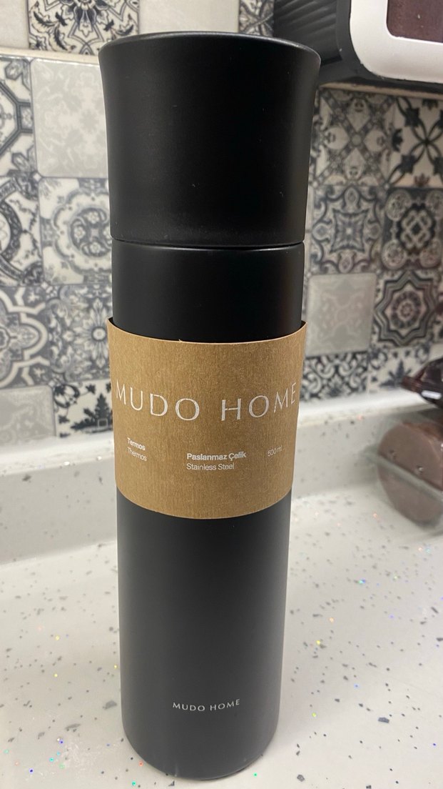 Mudo Home siyah termos - Görsel 2
