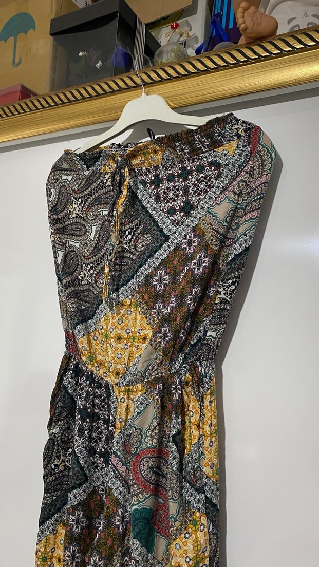 bohem straplez tulum - Görsel 5