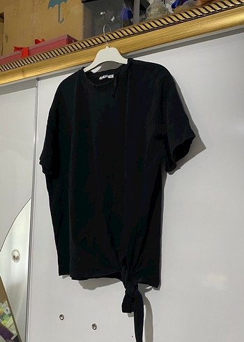 siyah zara tişört - Görsel 4