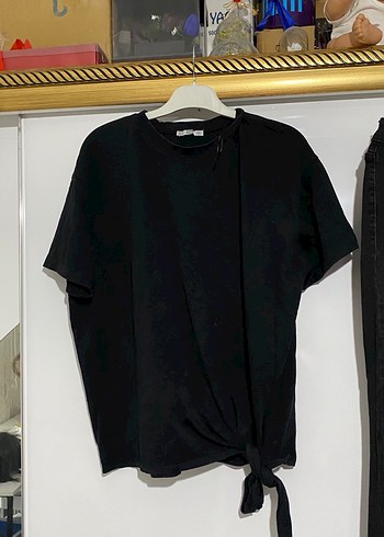 siyah zara tişört - Görsel 2
