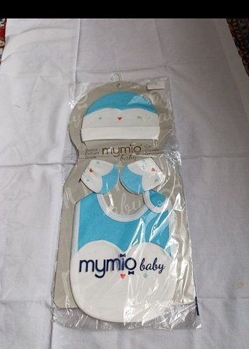 Pamuk Bebek Şapka ve Eldiven Seti - Görsel 2