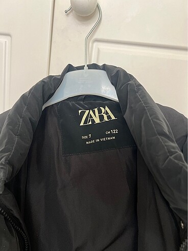 7 Yaş Beden siyah Renk Zara kız çocuk mont