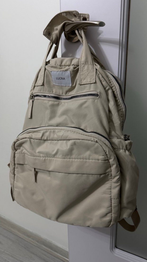 Bej Anne Bebek Çantası - Görsel 2