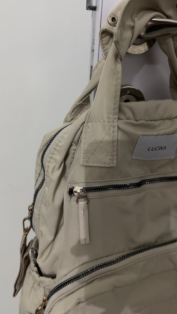 Bej Anne Bebek Çantası - Görsel 3