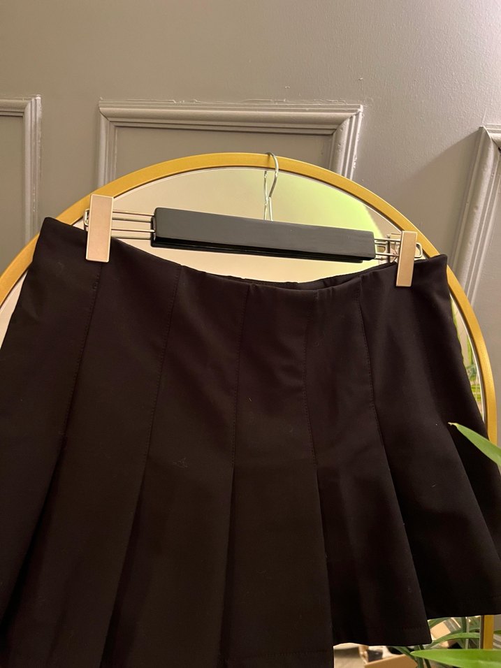 Zara Pilili Mini Etek - Görsel 3