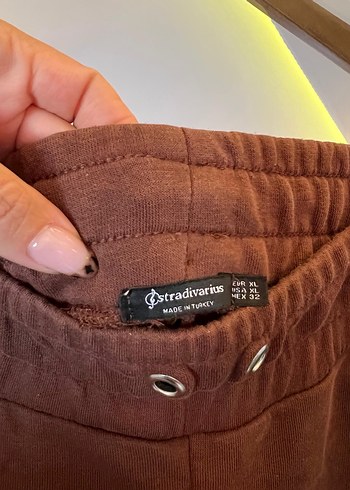 Kadın Kahverengi Salaş Sweatpant - Görsel 2