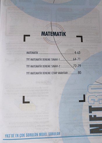 NET30 TYT Matematik/Türkçe/Sosyal Bilimler Soru Bankası - Görsel 10