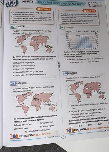 NET30 TYT Matematik/Türkçe/Sosyal Bilimler Soru Bankası - Görsel 9
