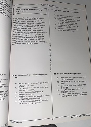 Dilko Winner 12.8 Reading Soru Bankası - Görsel 4