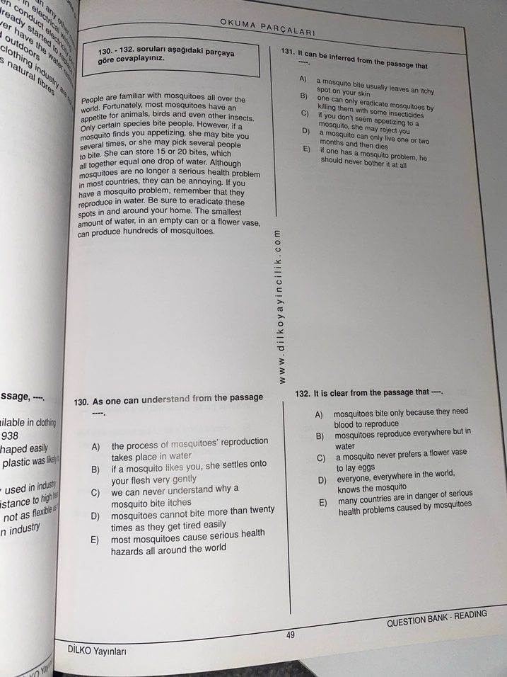 Dilko Winner 12.8 Reading Soru Bankası - Görsel 4