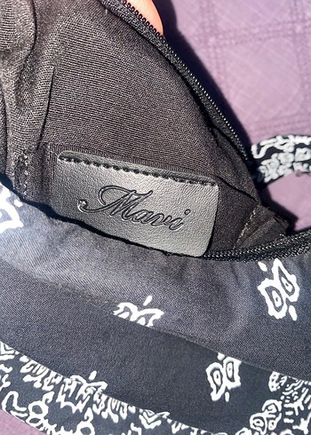 Desenli Siyah Bohem Kadın Çanta - Görsel 2