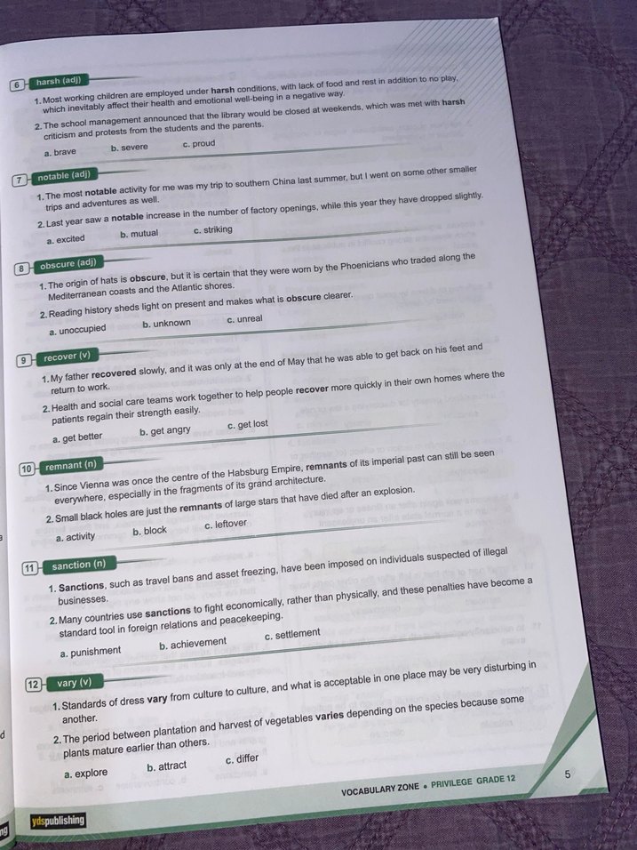 vocabulary zone - Görsel 5