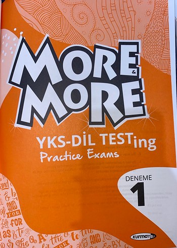 More & More YKS-Dil Testing 5 Deneme Kitabı - Görsel 3